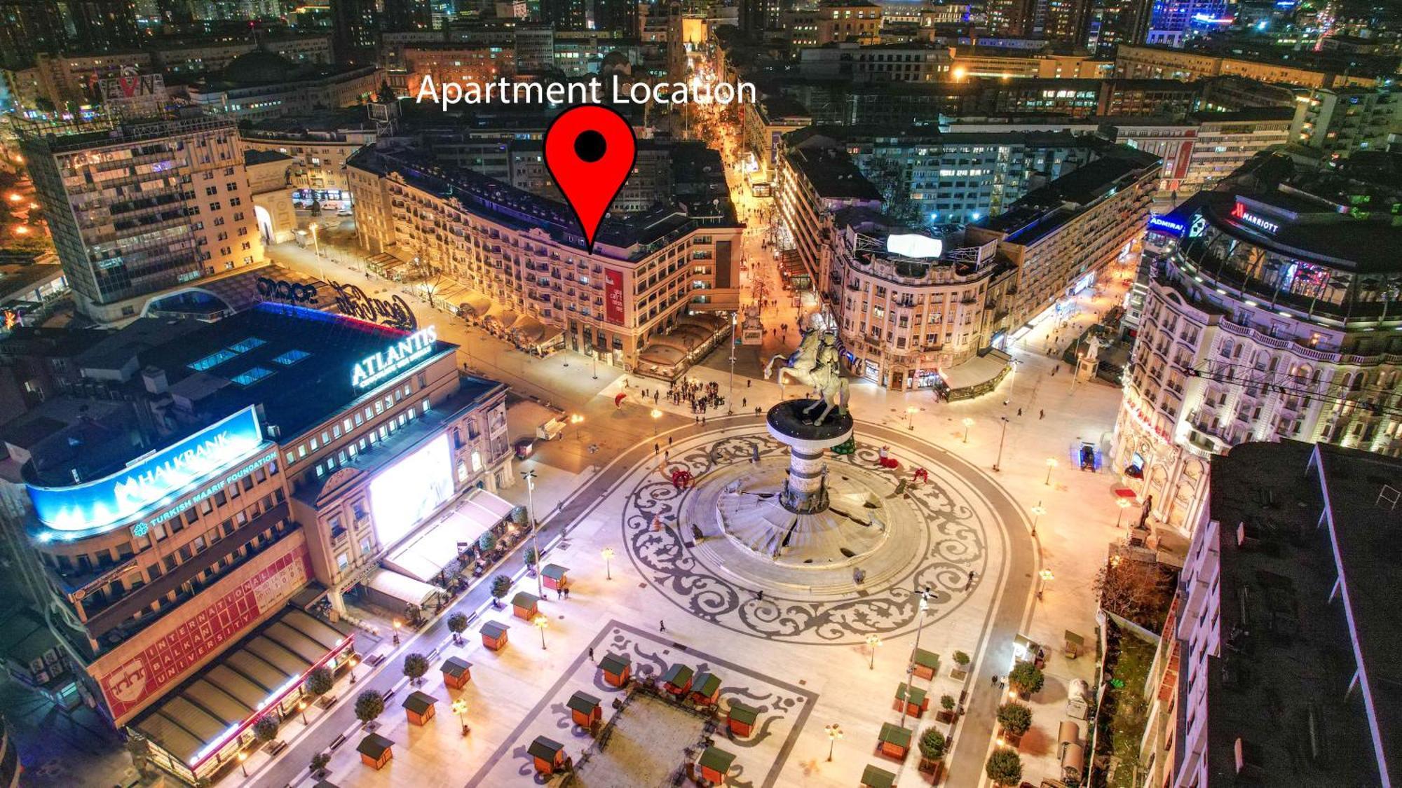 סקופיה Fantazy Apartment Main Square מראה חיצוני תמונה